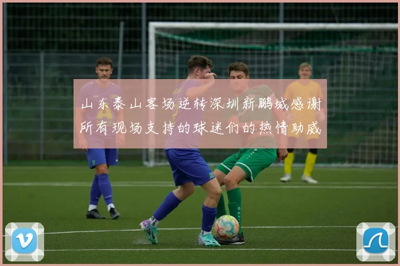 山东泰山客场逆转深圳新鹏城感谢所有现场支持的球迷们的热情助威